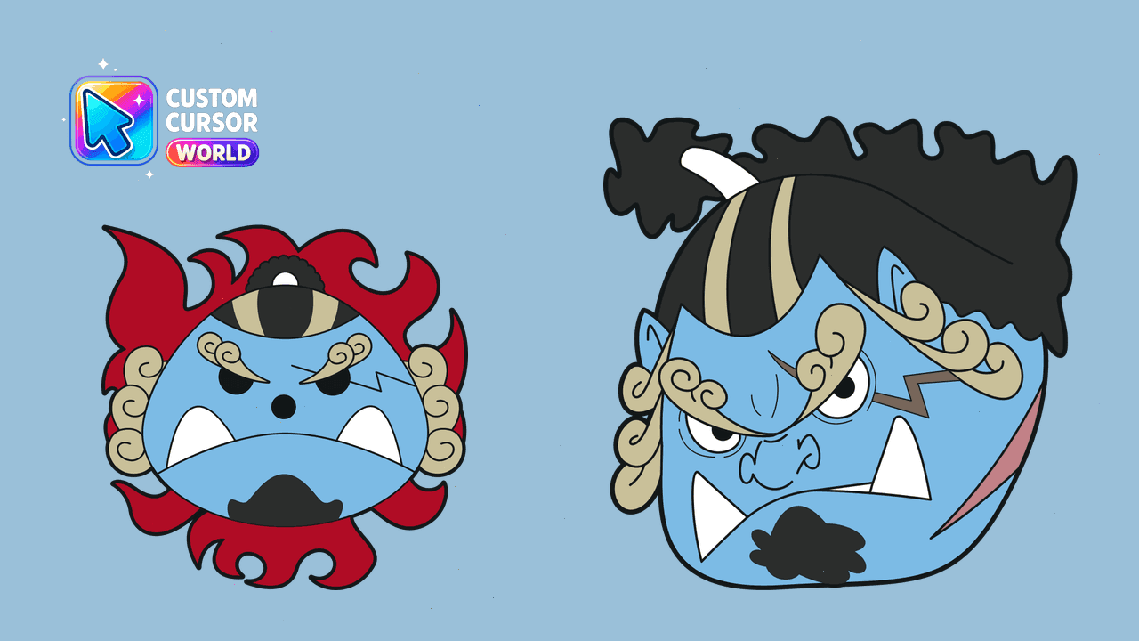 Прев'ю курсор-паку: Custom Cursor Pack - Jinbe Pirate Flag