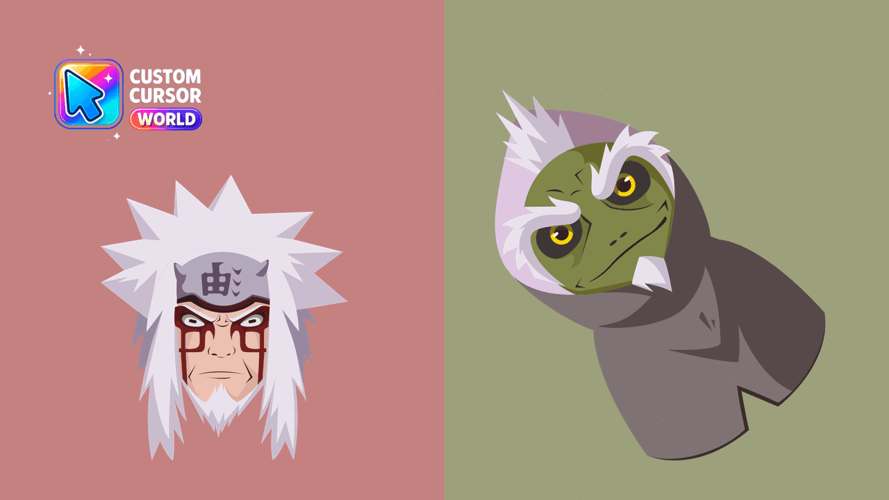 Прев'ю курсор-паку: Jiraiya Ninja Cursor Pack
