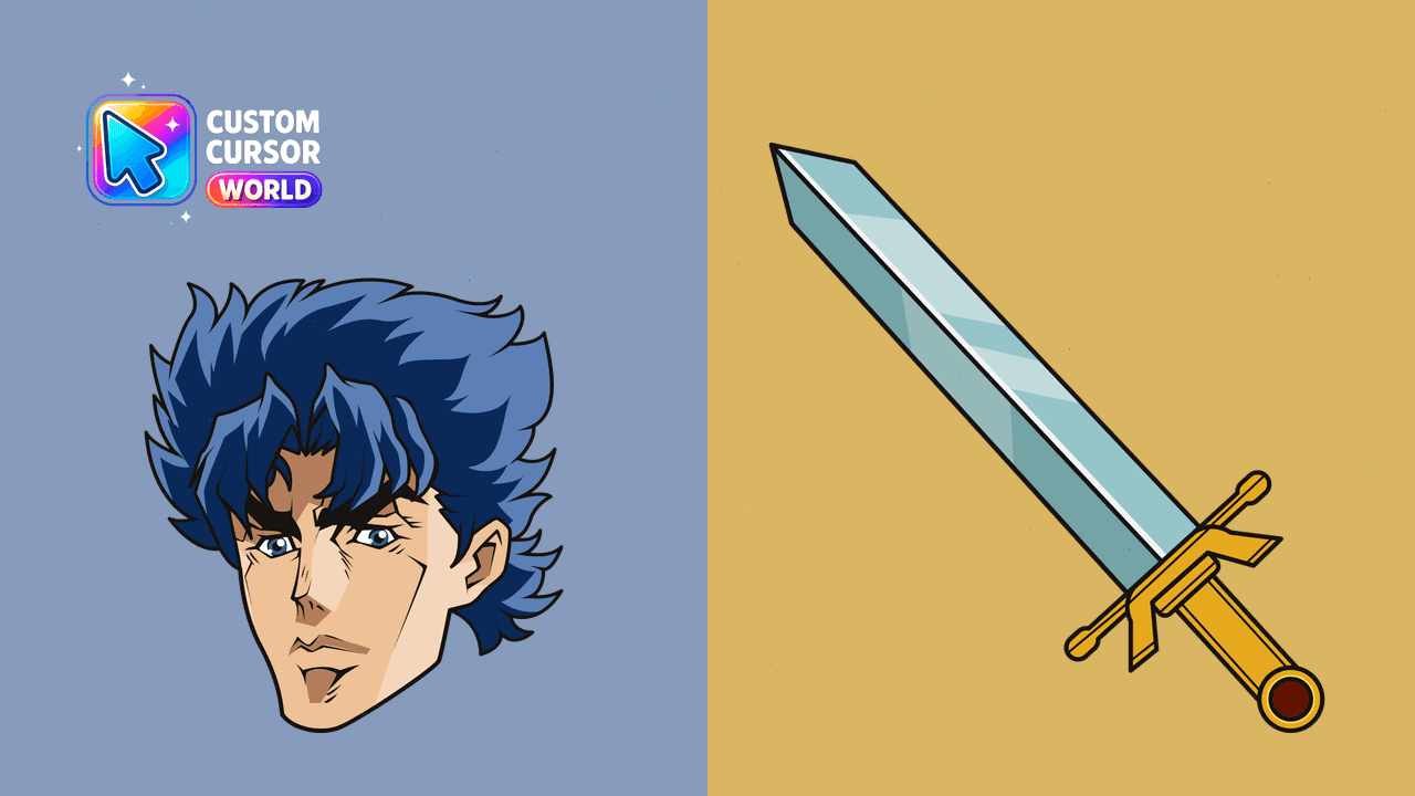 Прев'ю курсор-паку: Brave Cursor Pack - Custom Jonathan Joestar