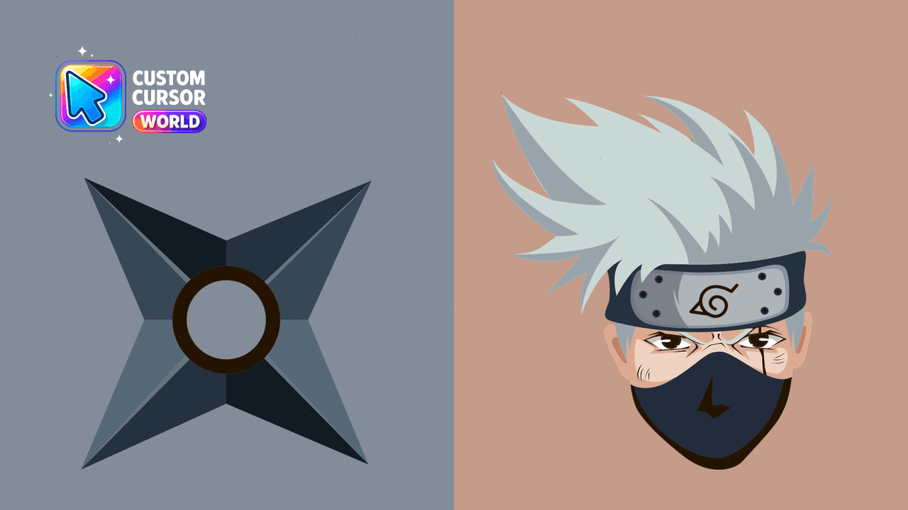 Прев'ю курсор-паку: Kakashi Custom Cursor Pack