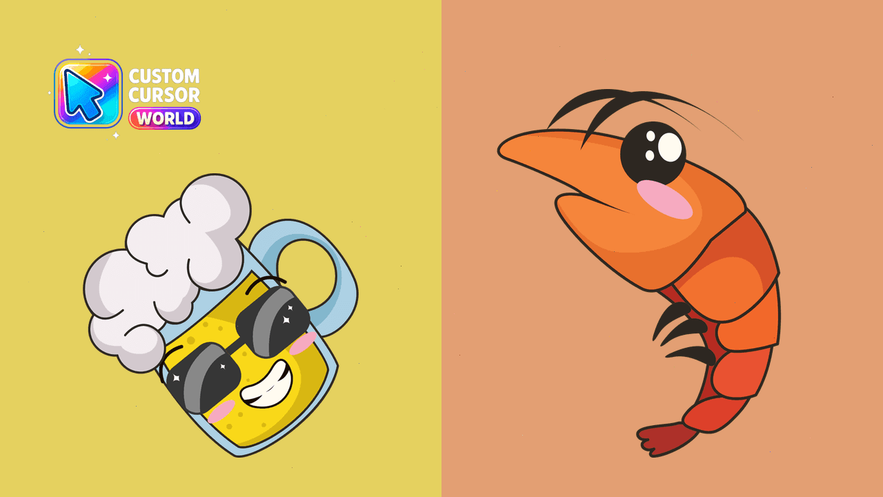 Прев'ю курсор-паку: Kawaii Custom Cursor Collection for Chrome