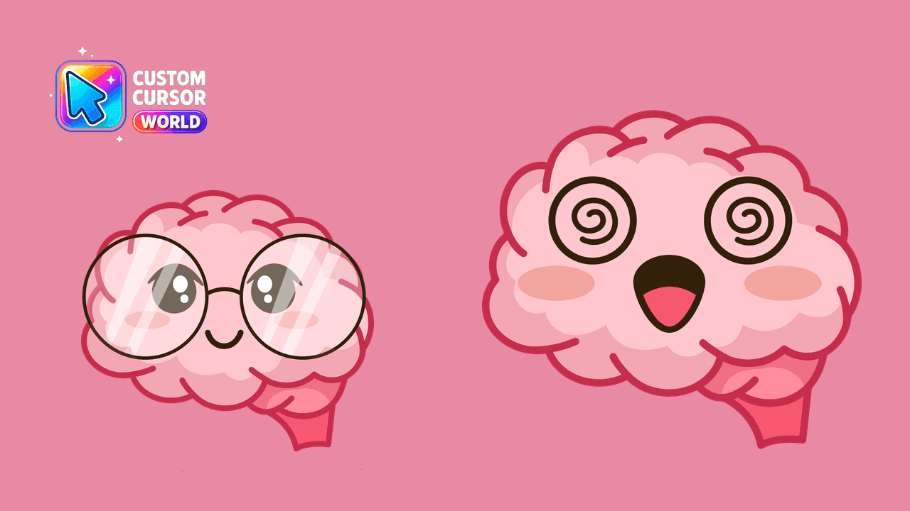 Прев'ю курсор-паку: CuteBrain Custom Cursor Pack for Chrome & Edge