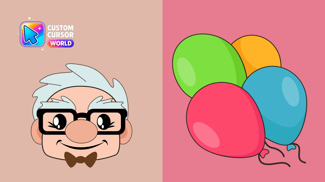Прев'ю курсор-паку: Custom Cursor Pack - Carl Fredricksen from 'Up'