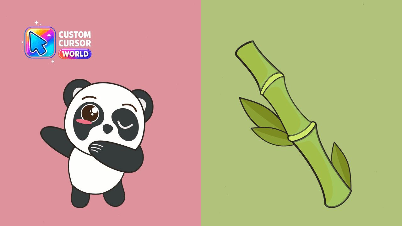 Прев'ю курсор-паку: Kawaii Panda Cursor Pack