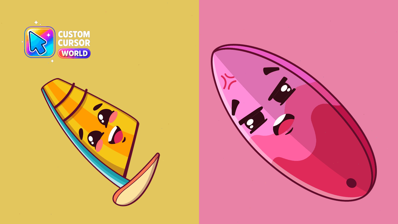Прев'ю курсор-паку: Kawaii Custom Cursor Pack