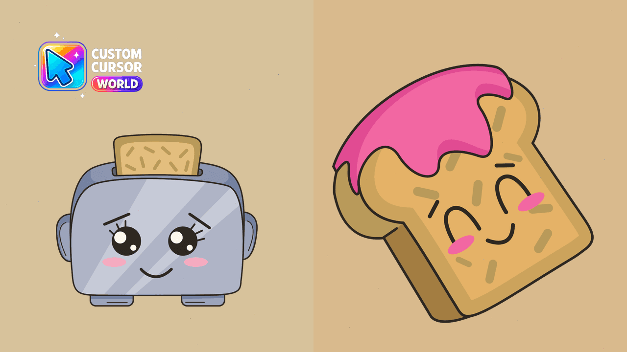 Прев'ю курсор-паку: Cute Cursor Pack for Chrome & Edge