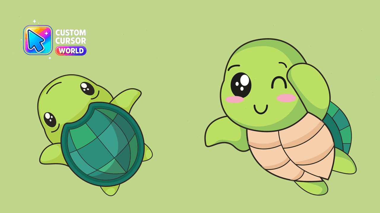 Прев'ю курсор-паку: Kawaii Custom Cursor Pack for Chrome & Edge