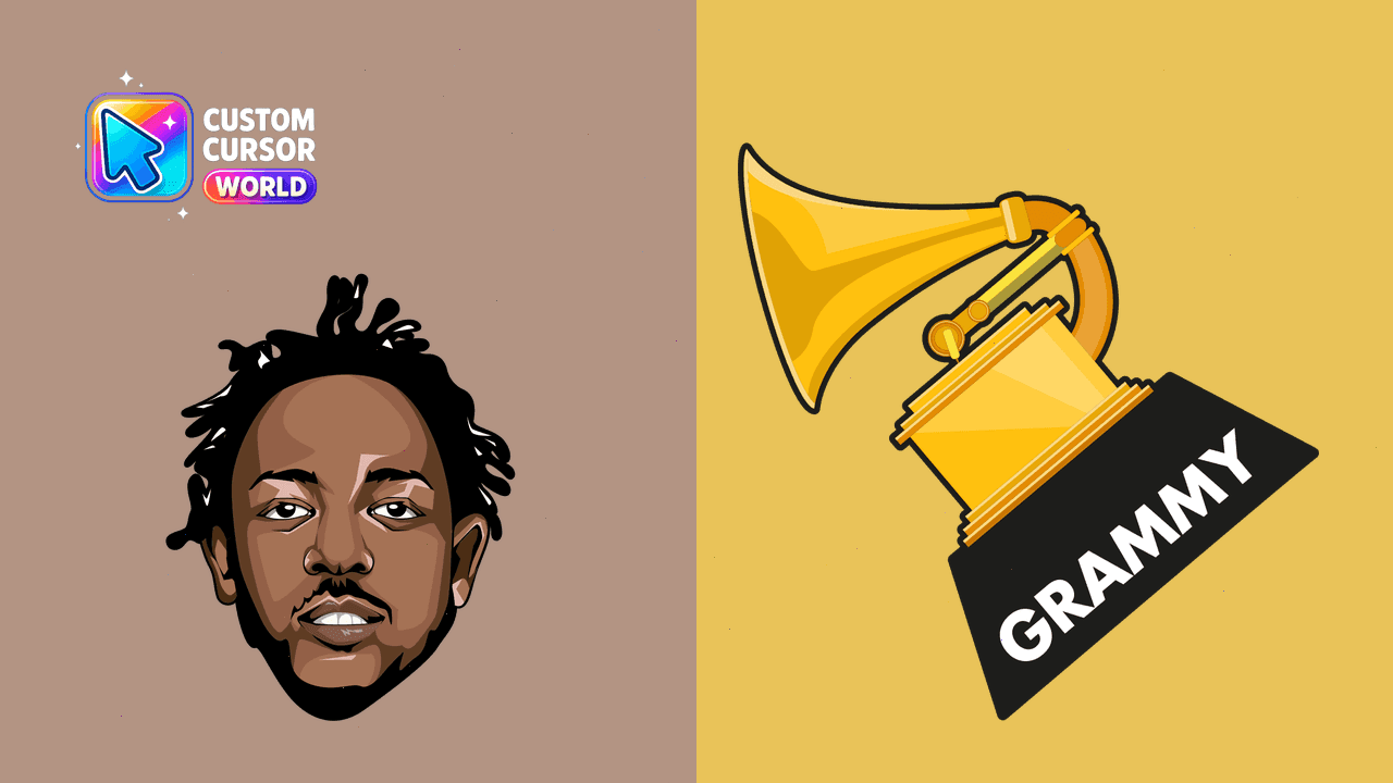Прев'ю курсор-паку: Kendrick Lamar Custom Cursor Pack