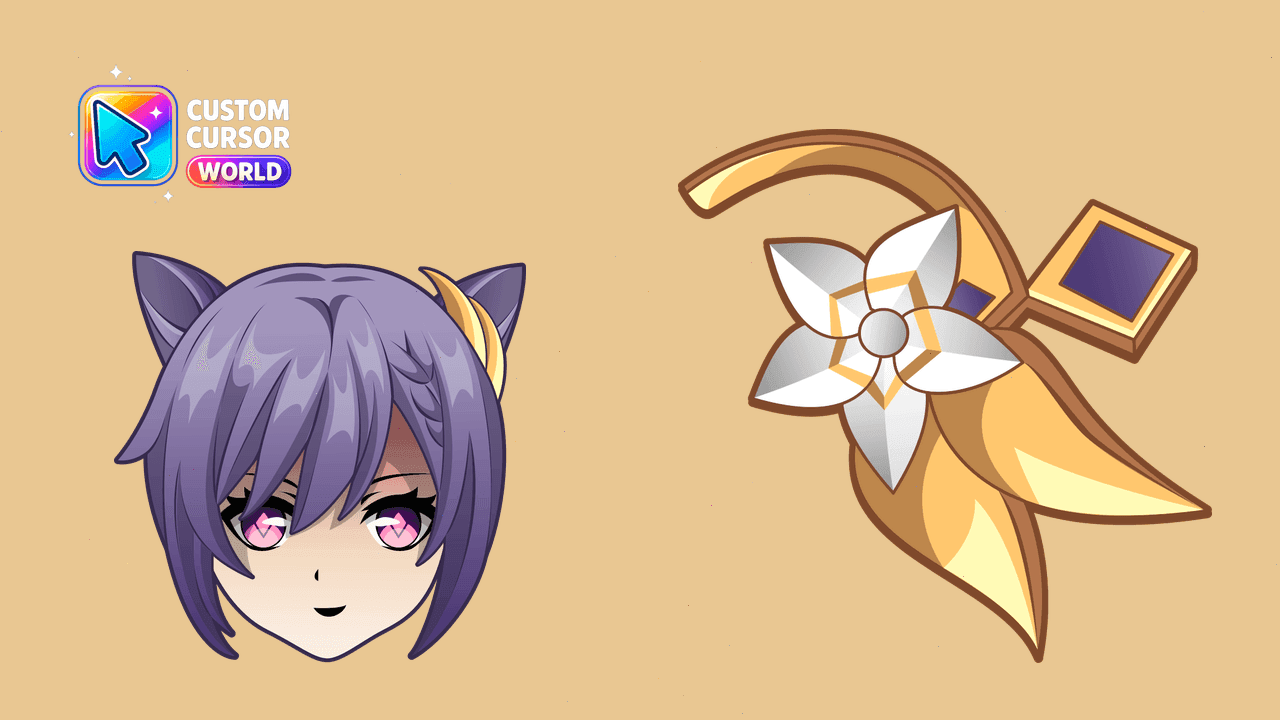 Прев'ю курсор-паку: Keqing Custom Cursor Pack