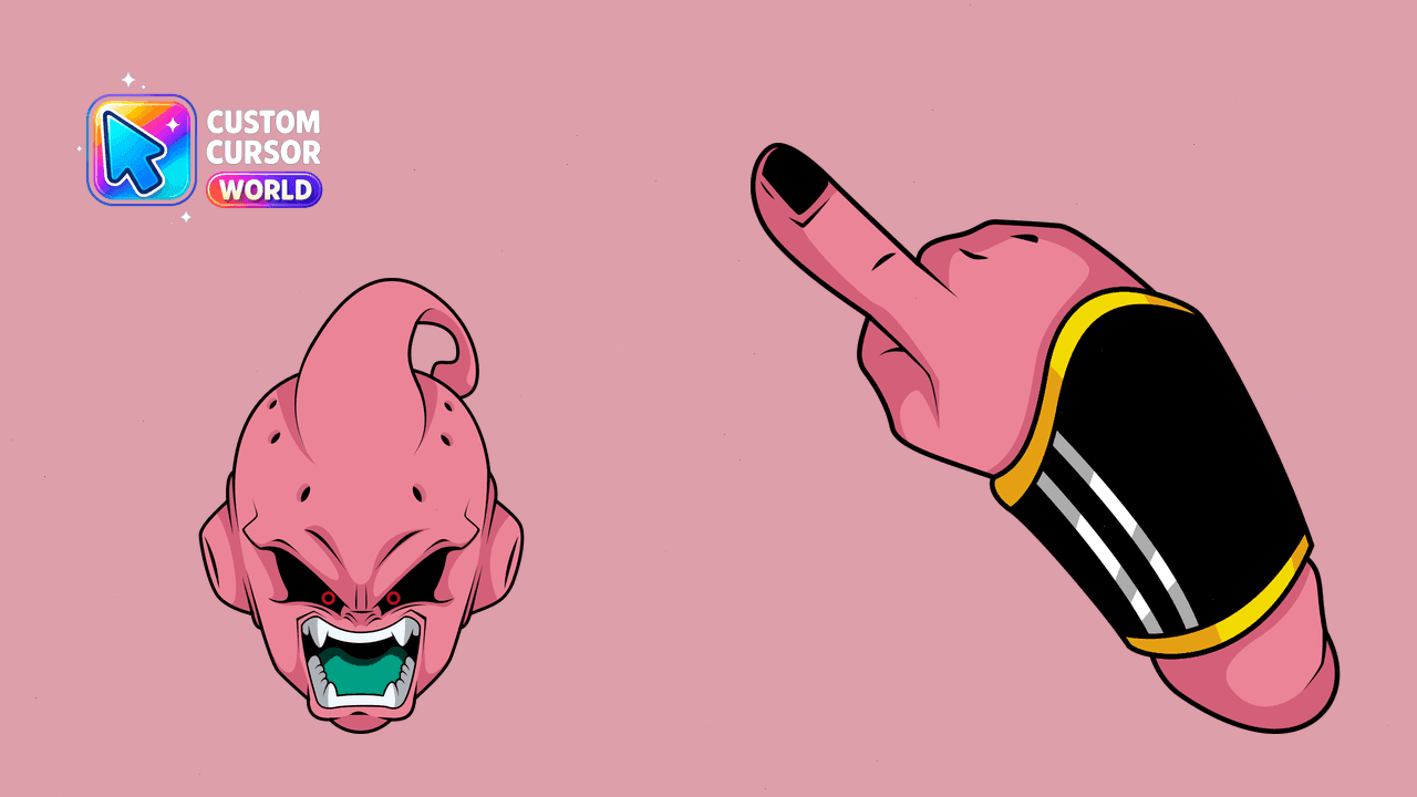 Прев'ю курсор-паку: Kid Buu Custom Cursor Pack