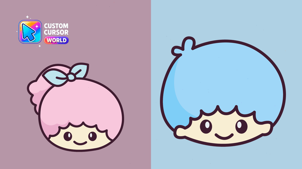 Прев'ю курсор-паку: Custom Cursor Pack - Kiki & Lala Mouse and Pointer