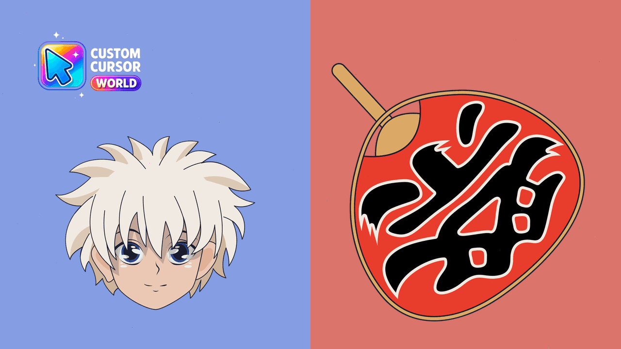Прев'ю курсор-паку: Killua Zoldyck Custom Cursor Pack