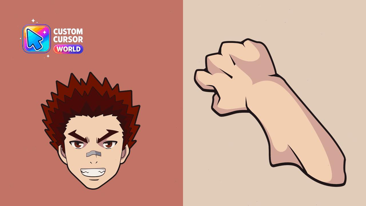Прев'ю курсор-паку: Custom Cursor Pack - Kineshi Hairo from The Disastrous Life 