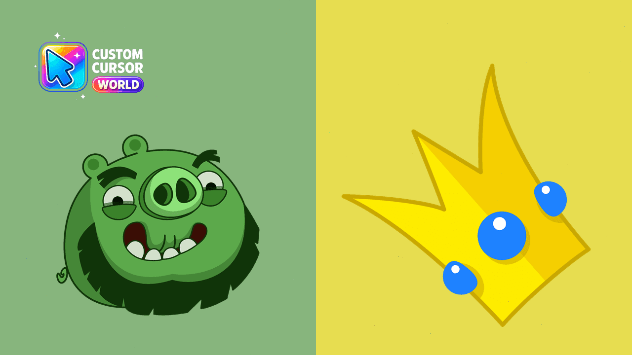 Прев'ю курсор-паку: King Pig Custom Cursor Pack for Chrome Browser
