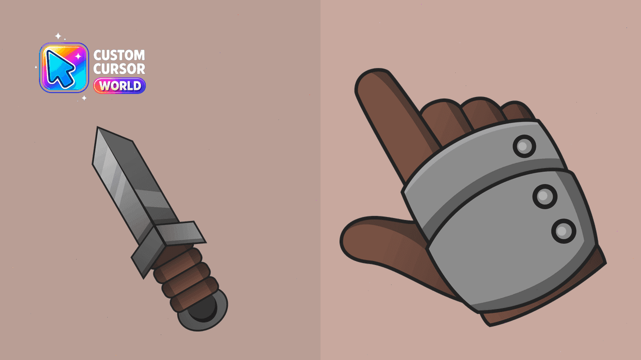 Прев'ю курсор-паку: Knight Cursor Pack - Stylish Custom Pointers for Chrome