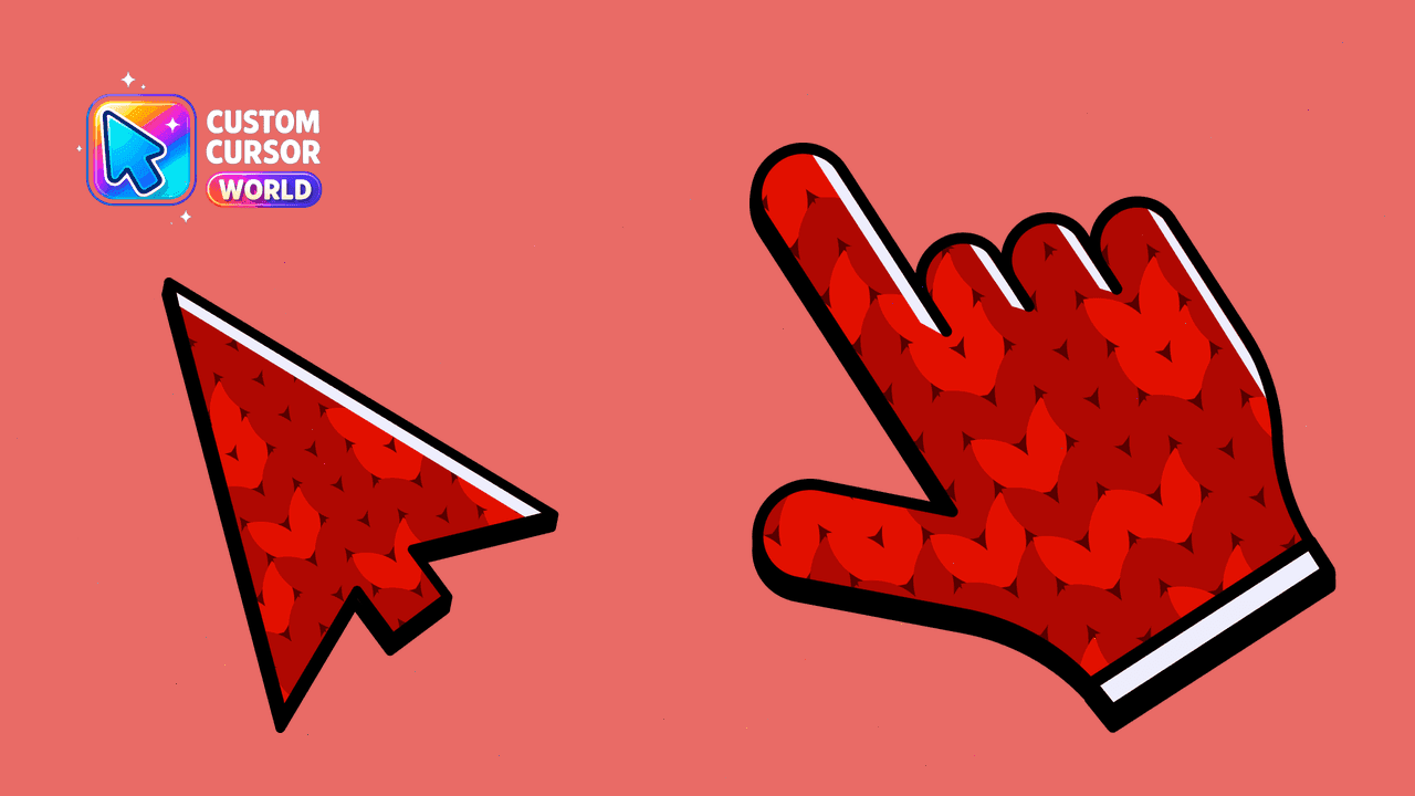 Прев'ю курсор-паку: Warm Winter Cursor Pack - Custom Mitten Design