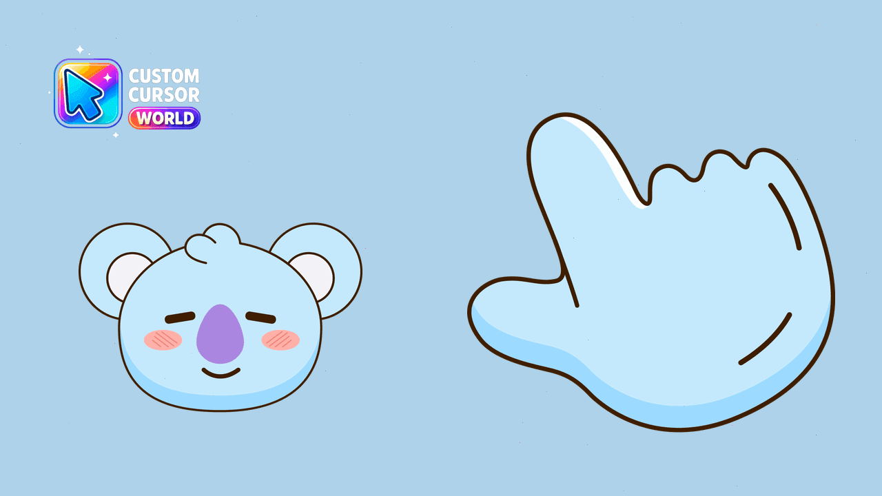 Прев'ю курсор-паку: Custom Cursor Pack - KOYA from BT21
