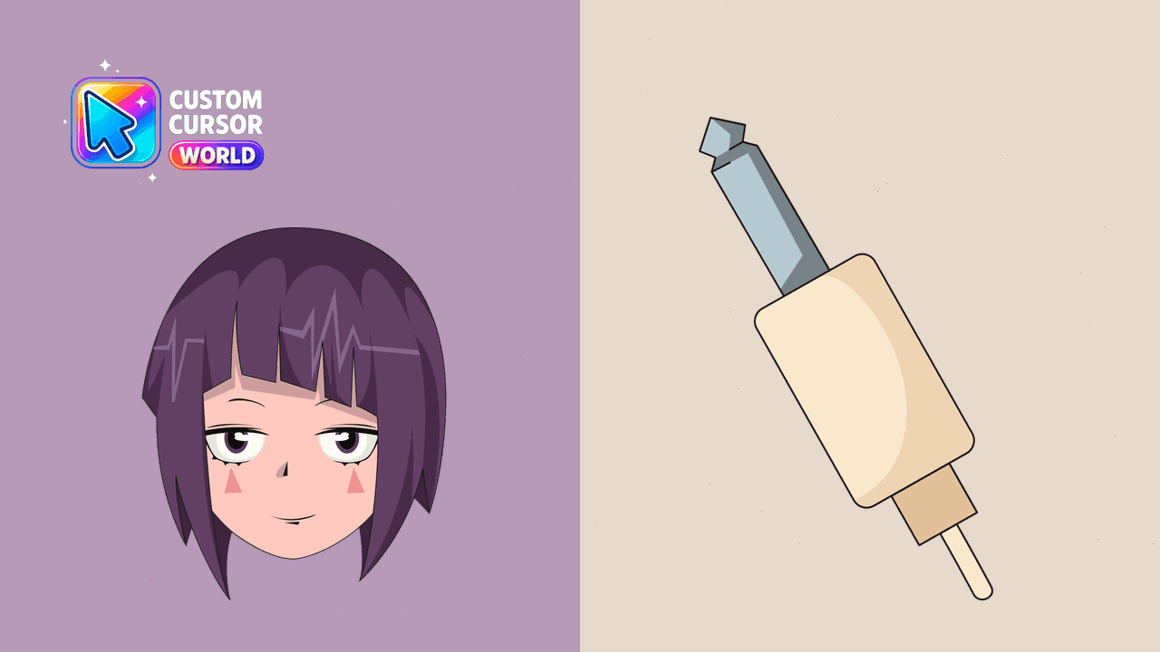 Прев'ю курсор-паку: Kyoka Jiro Custom Cursor Pack for Browser