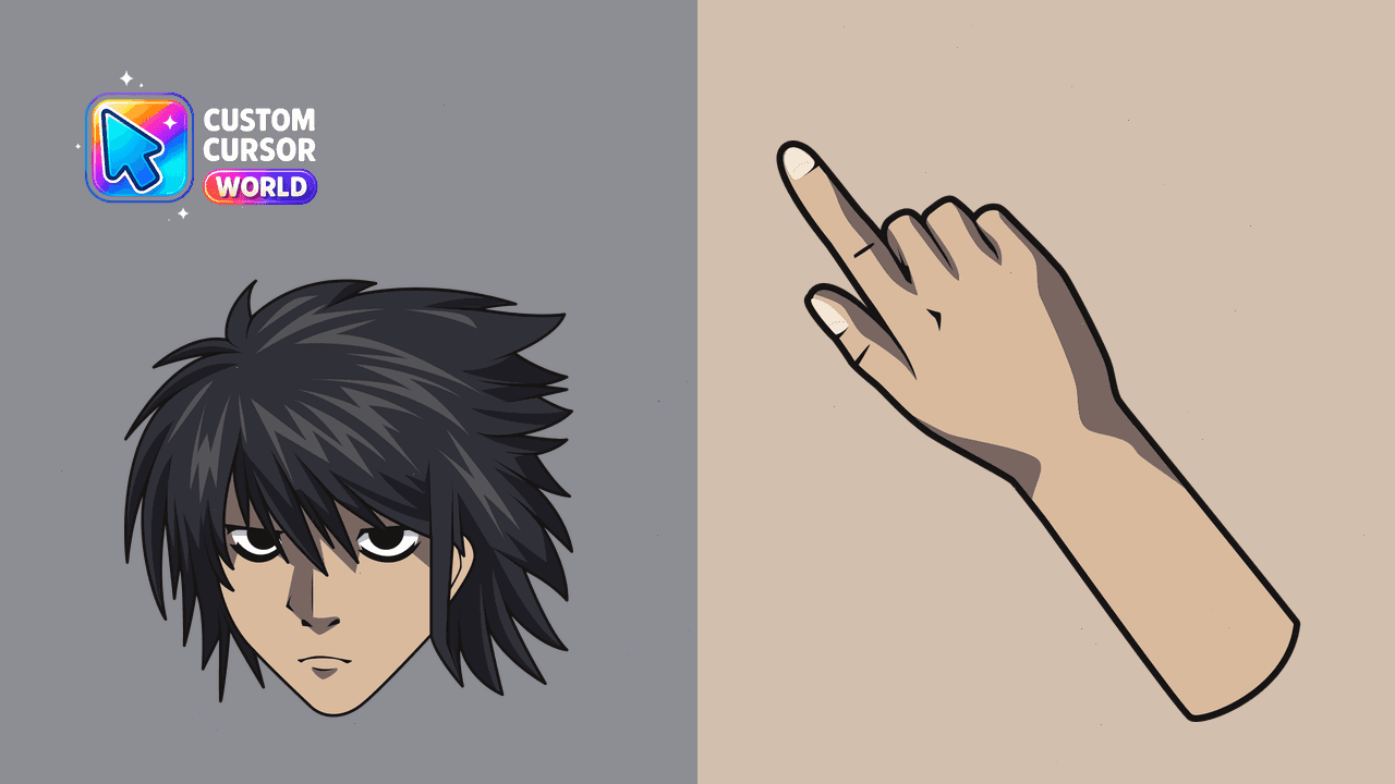 Прев'ю курсор-паку: L Lawliet Cursor Pack