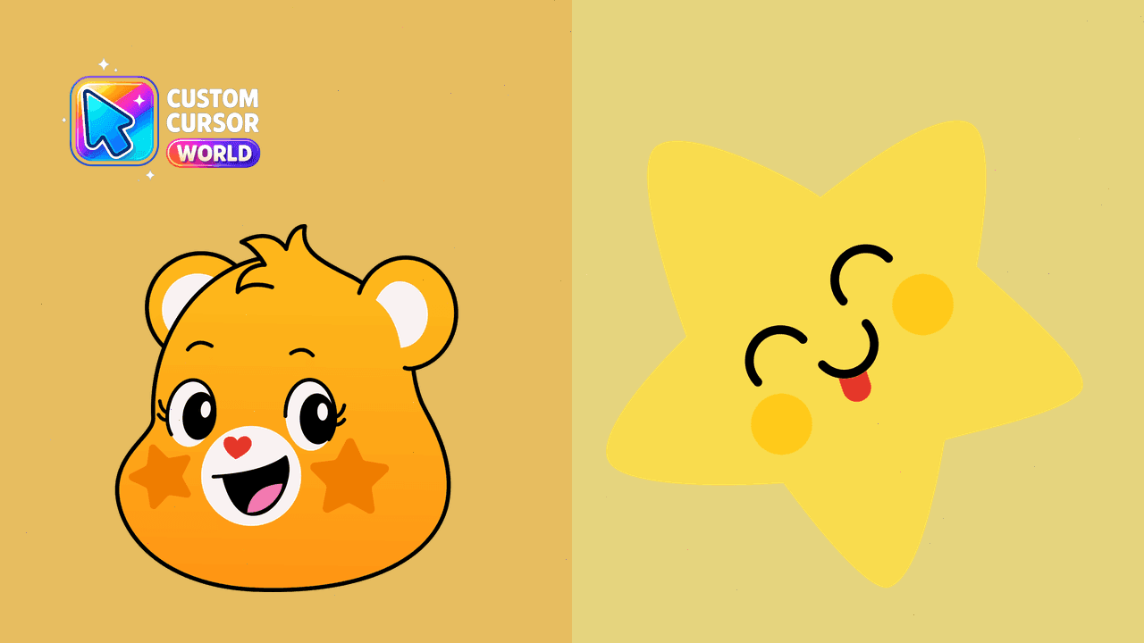 Прев'ю курсор-паку: Laugh-a-lot Custom Cursor Pack for Chrome & Edge