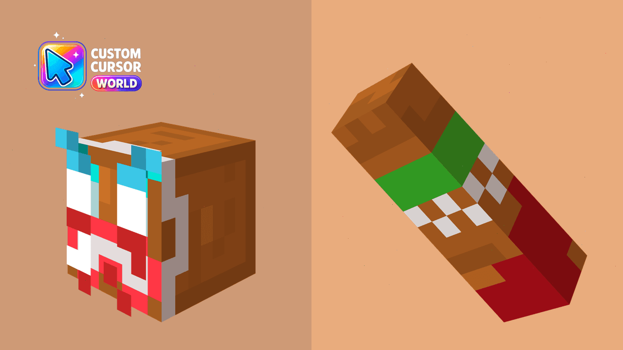 Прев'ю курсор-паку: Custom Minecraft Cursor Pack for Chrome