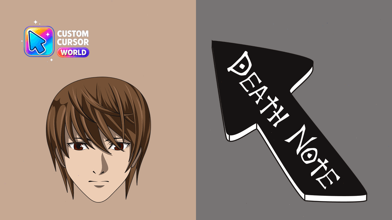 Прев'ю курсор-паку: Custom Cursor Pack - Light Yagami Edition