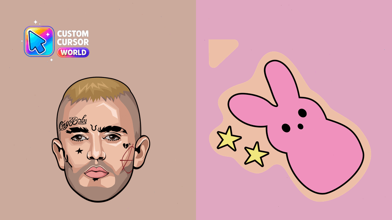 Прев'ю курсор-паку: Emo Rap Cursor Pack - Lil Peep Custom Hover for Chrome & Edg