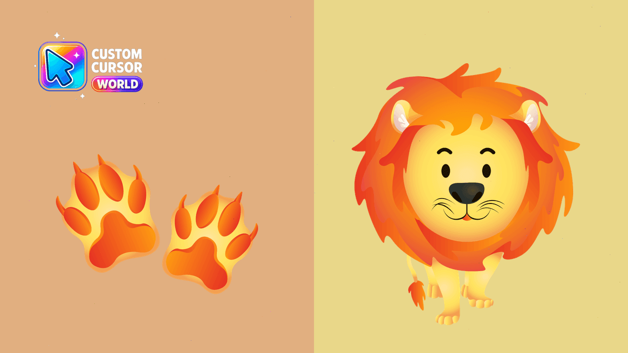 Прев'ю курсор-паку: Lion Cursor Pack