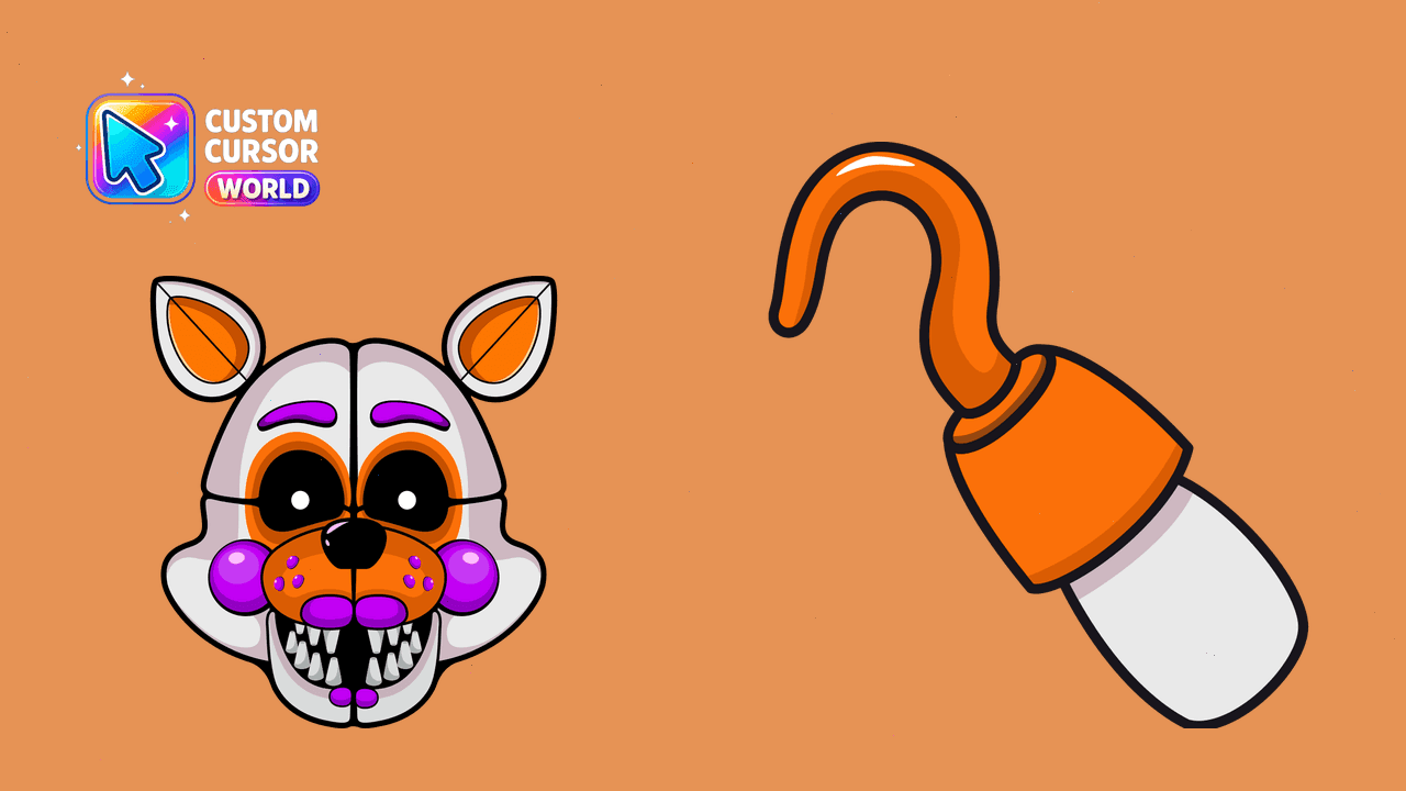 Прев'ю курсор-паку: Lolbit Custom Cursor Pack for Chrome and Edge