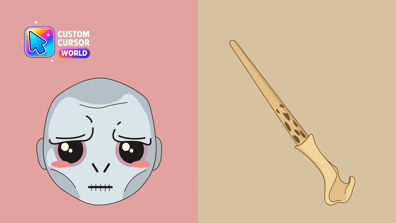 Прев'ю курсор-паку: Lord Voldemort Custom Cursor Pack for Chrome