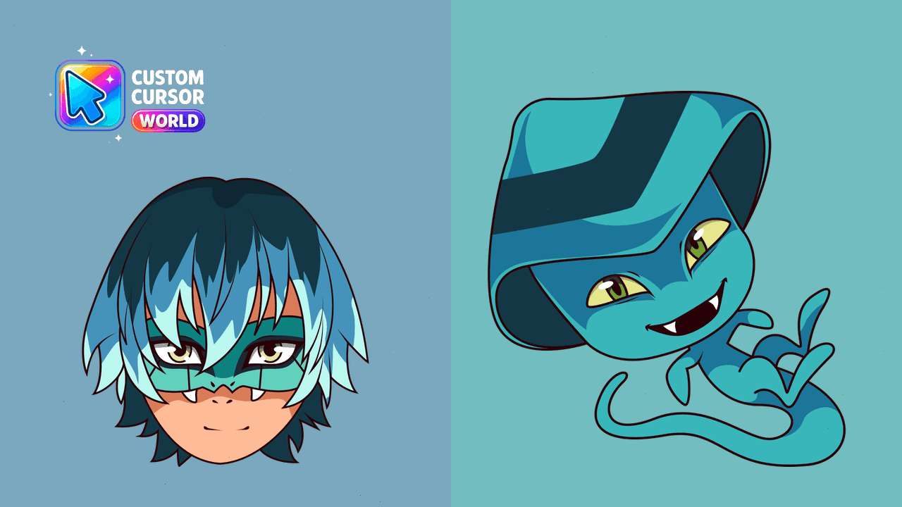 Прев'ю курсор-паку: Luka & Sass Custom Cursor Pack