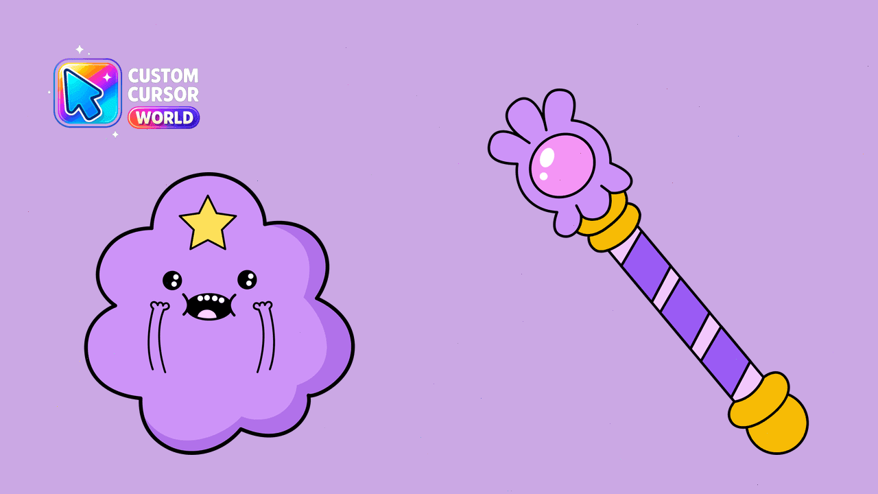 Прев'ю курсор-паку: Lumpy Space Princess Custom Cursor Pack