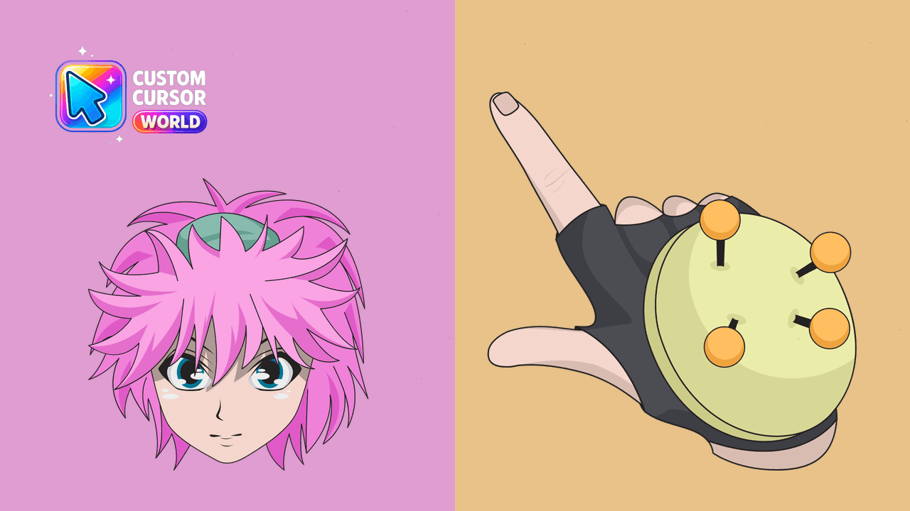 Прев'ю курсор-паку: Hunter x Hunter Custom Cursor Pack for Chrome and Edge