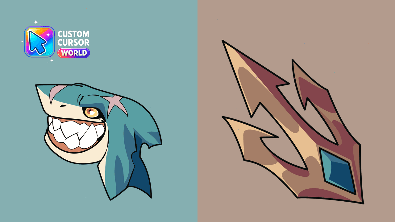 Прев'ю курсор-паку: Mako Custom Cursor Pack - Brawlhalla Edition