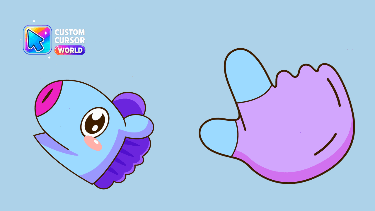 Прев'ю курсор-паку: MANG Custom Cursor Pack for Chrome & Edge
