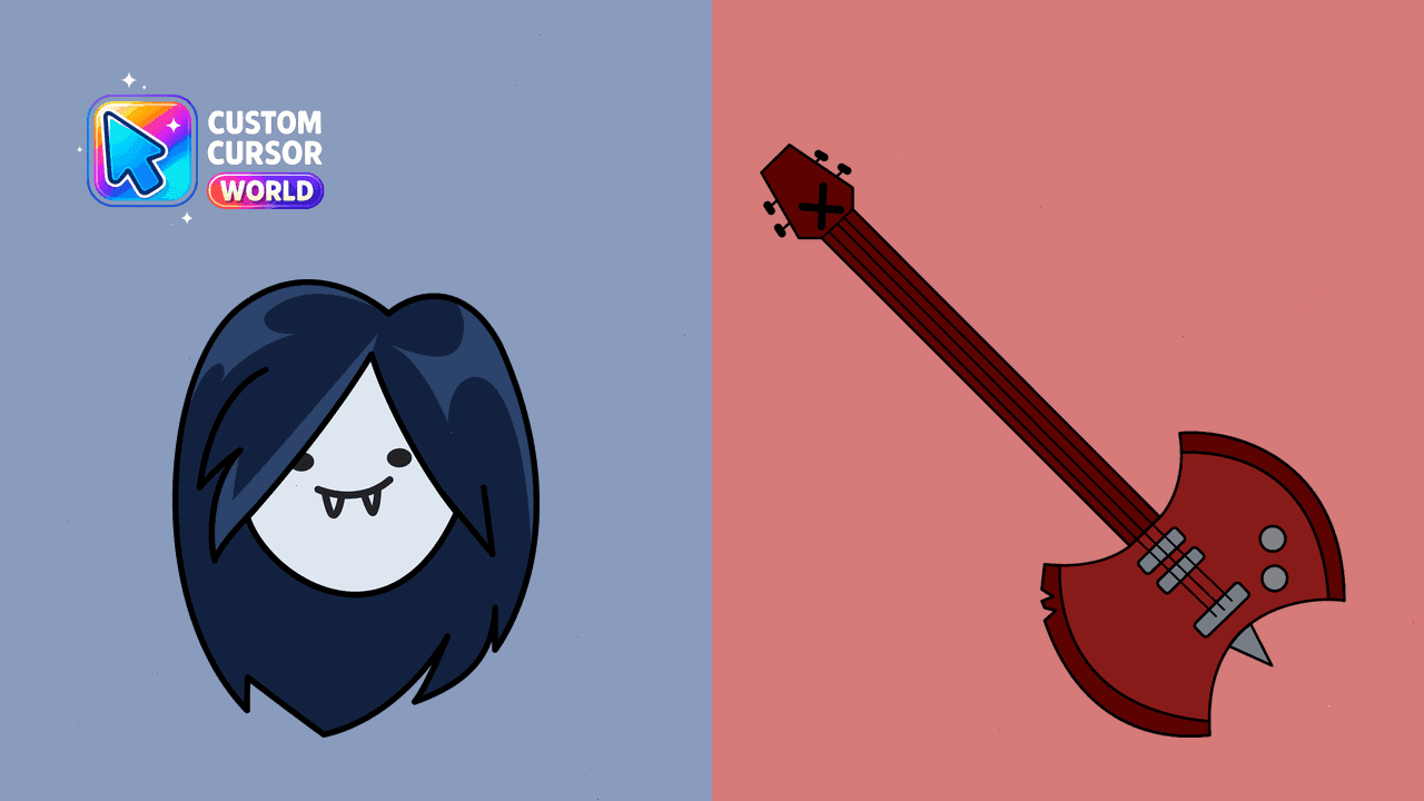 Прев'ю курсор-паку: Marceline Custom Cursor Pack