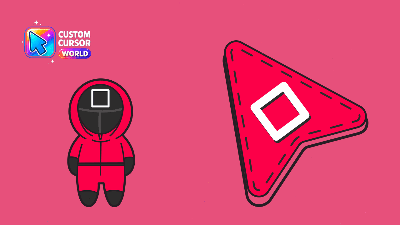 Прев'ю курсор-паку: Custom Cursor Pack - Squid Game Manager Edition