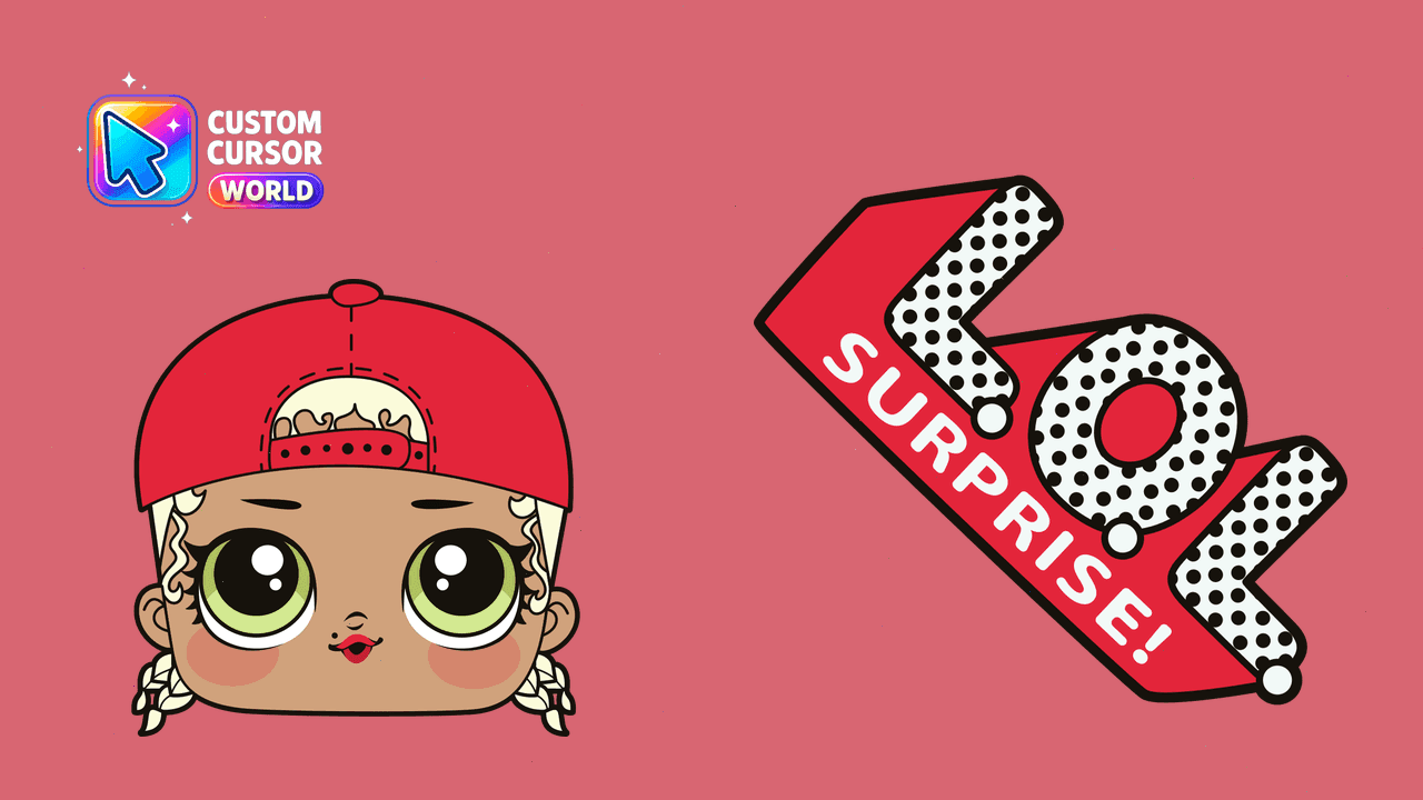 Прев'ю курсор-паку: Swag Cursor Pack - L.O.L. Surprise Customizer for Chrome