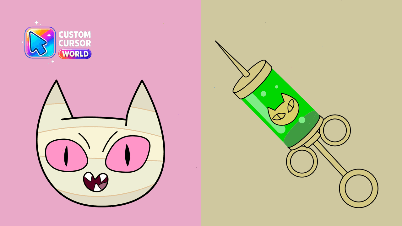 Прев'ю курсор-паку: Custom Me-Mow Cursor Pack