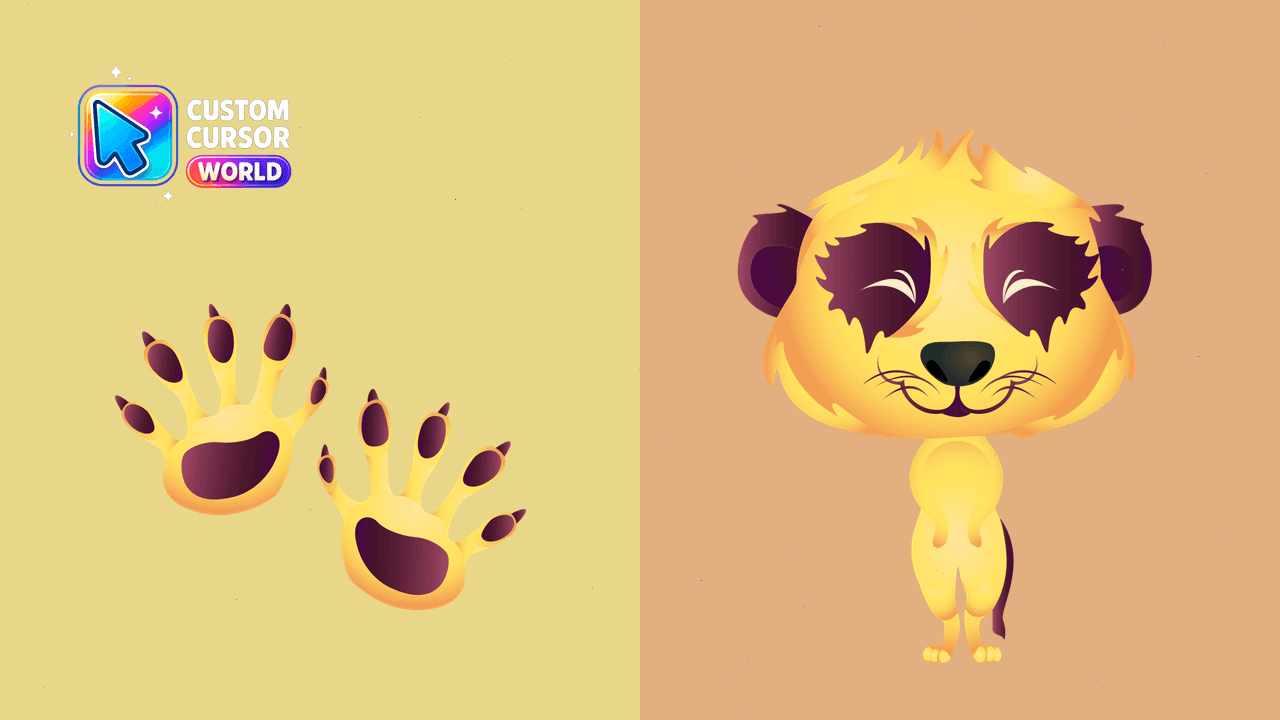 Прев'ю курсор-паку: Custom Meerkat Cursor Pack