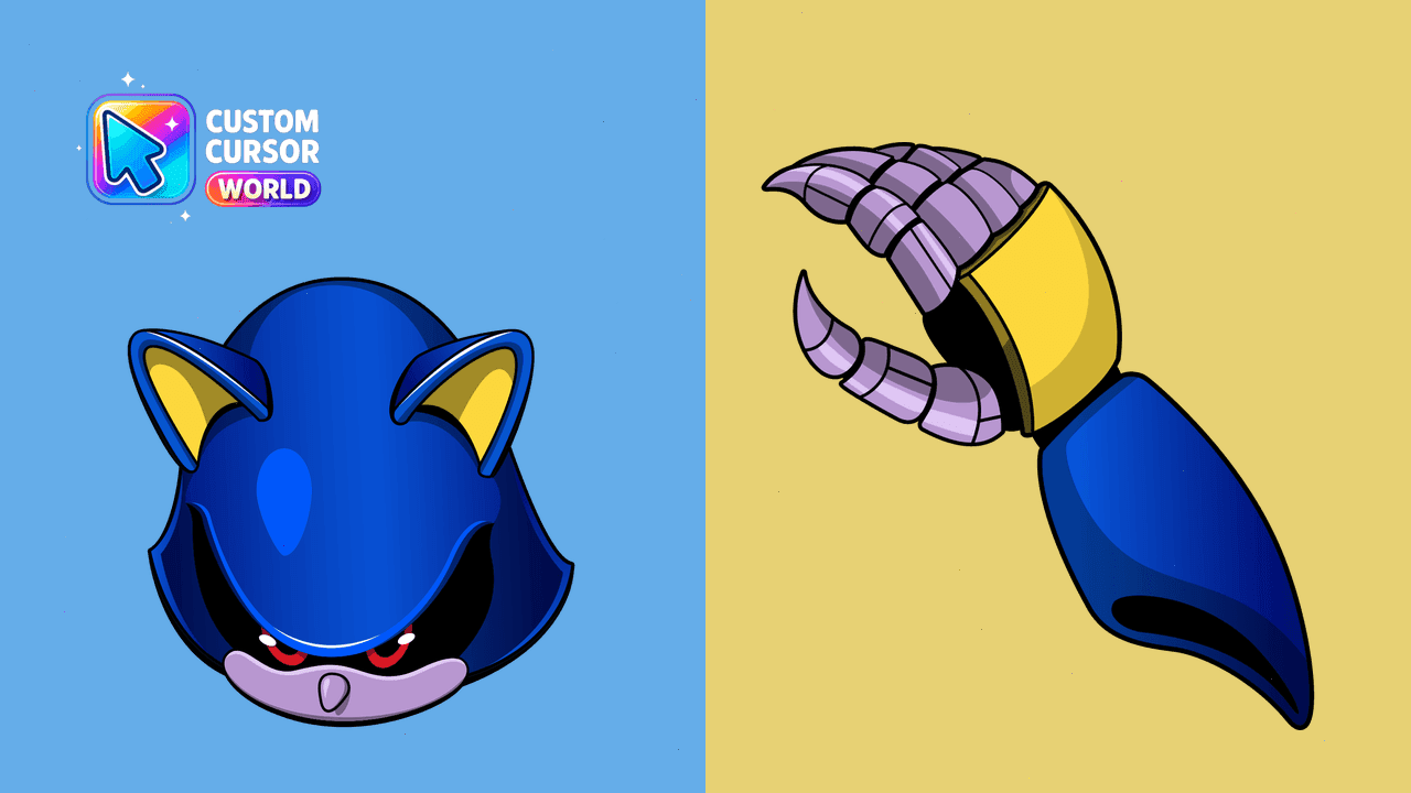 Прев'ю курсор-паку: Metal Sonic Cursor Pack