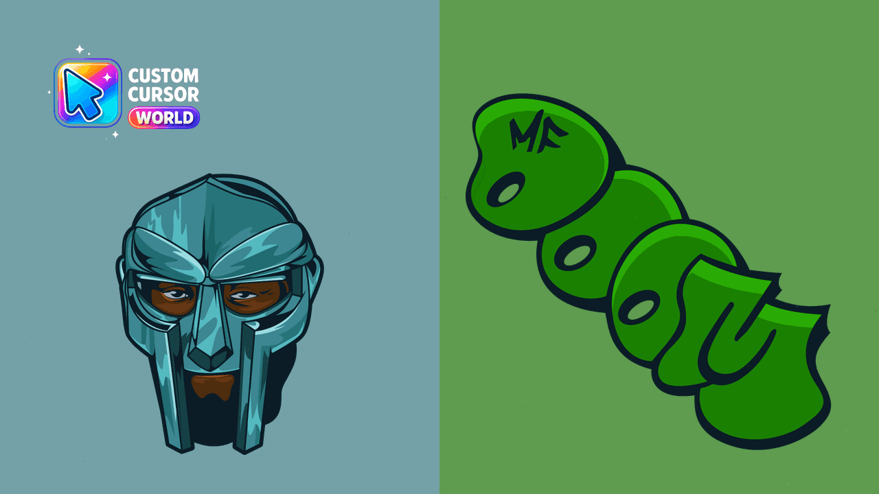 Прев'ю курсор-паку: MF DOOM Custom Cursor Pack