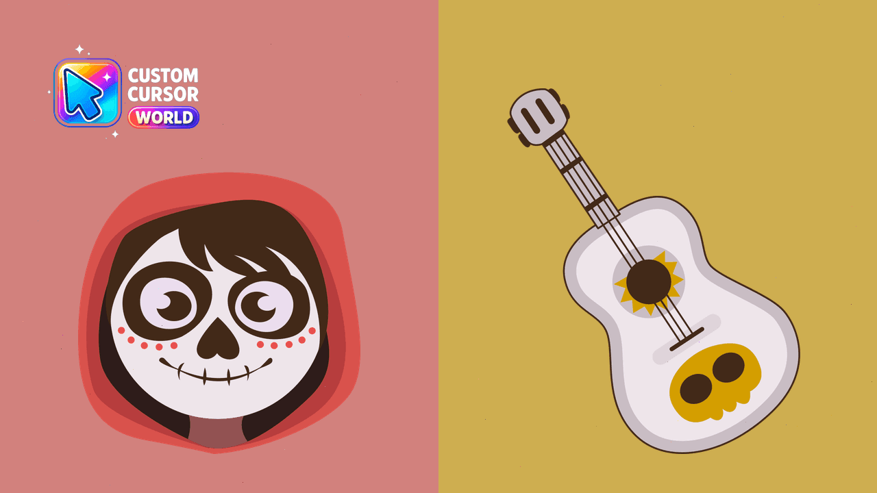 Прев'ю курсор-паку: Miguel Rivera Custom Cursor Pack for Chrome