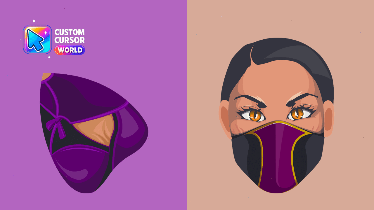 Прев'ю курсор-паку: Mortal Kombat Mileena Cursor Pack