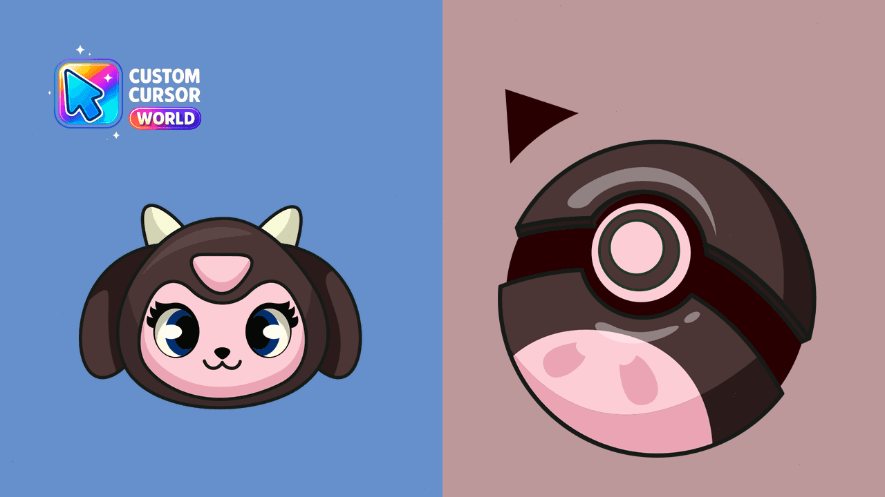 Прев'ю курсор-паку: Miltank Cursor Pack - Whimsical Playfulness for Your Browser