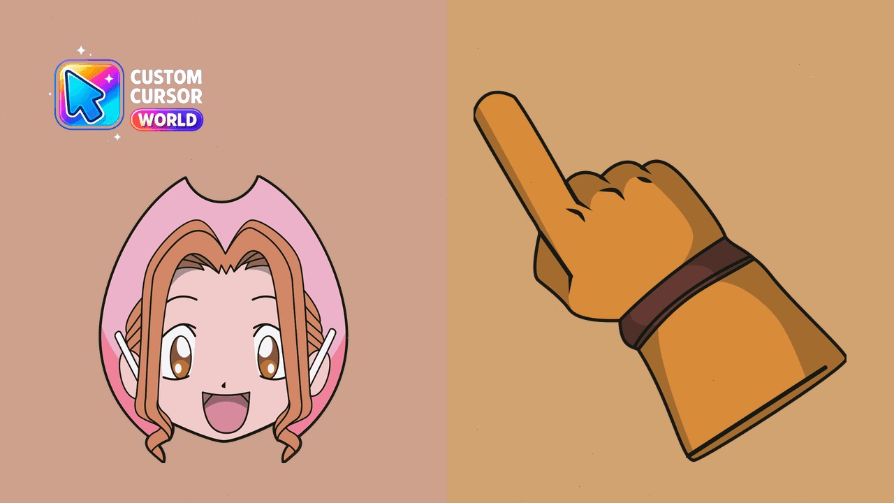 Прев'ю курсор-паку: Mimi Tachikawa Custom Cursor Pack for Chrome and Edge