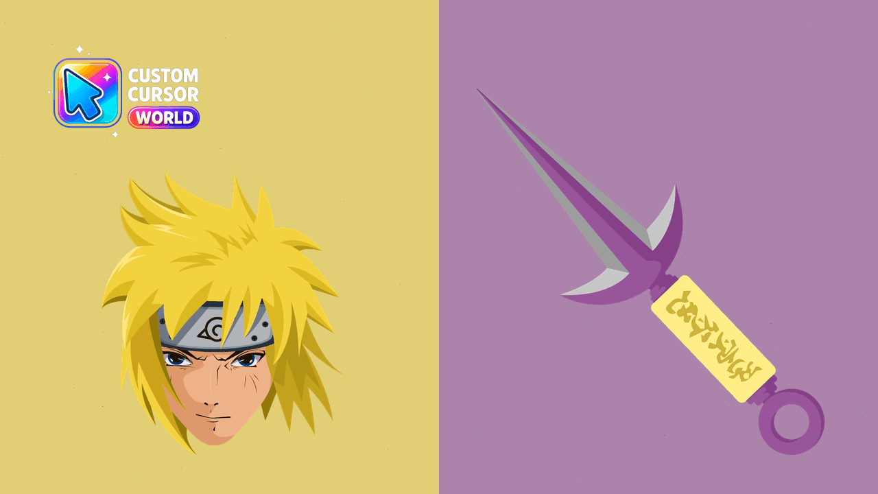 Прев'ю курсор-паку: Minato Namikaze Custom Cursor Pack