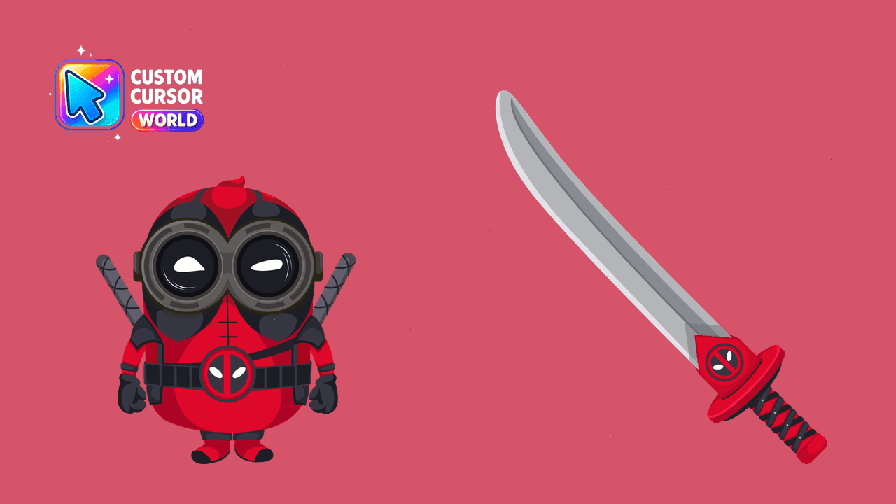 Прев'ю курсор-паку: Custom Cursor Pack - Minion Deadpool