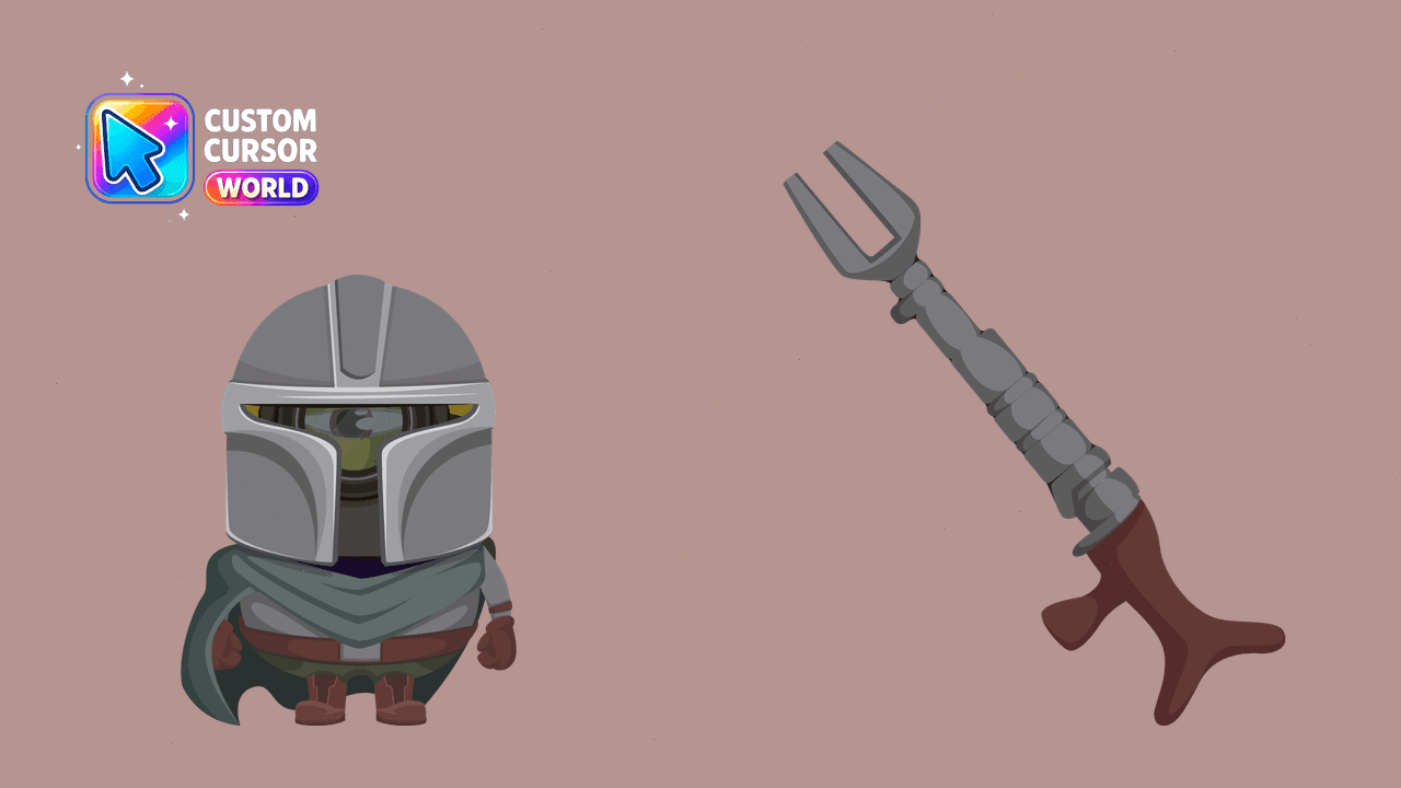 Прев'ю курсор-паку: Custom Minion Mandalorian Cursor Pack