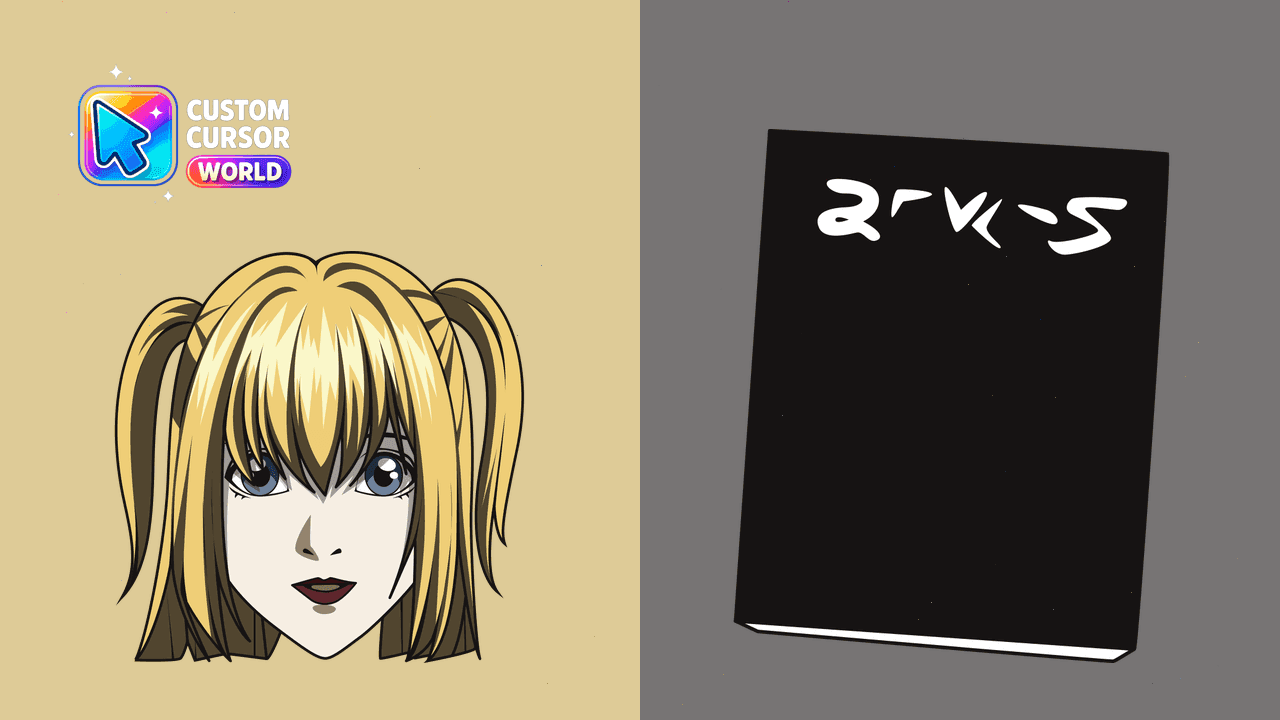 Прев'ю курсор-паку: Edgy Cursor Pack: Misa Amane